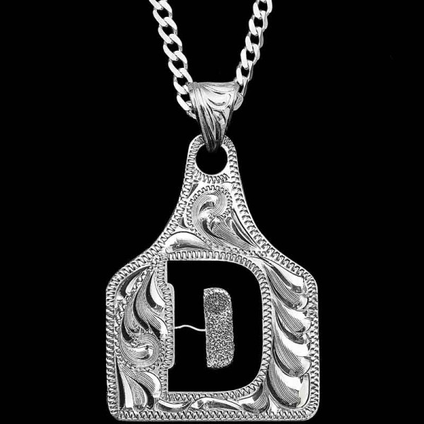 Duke Cow Tag Necklace